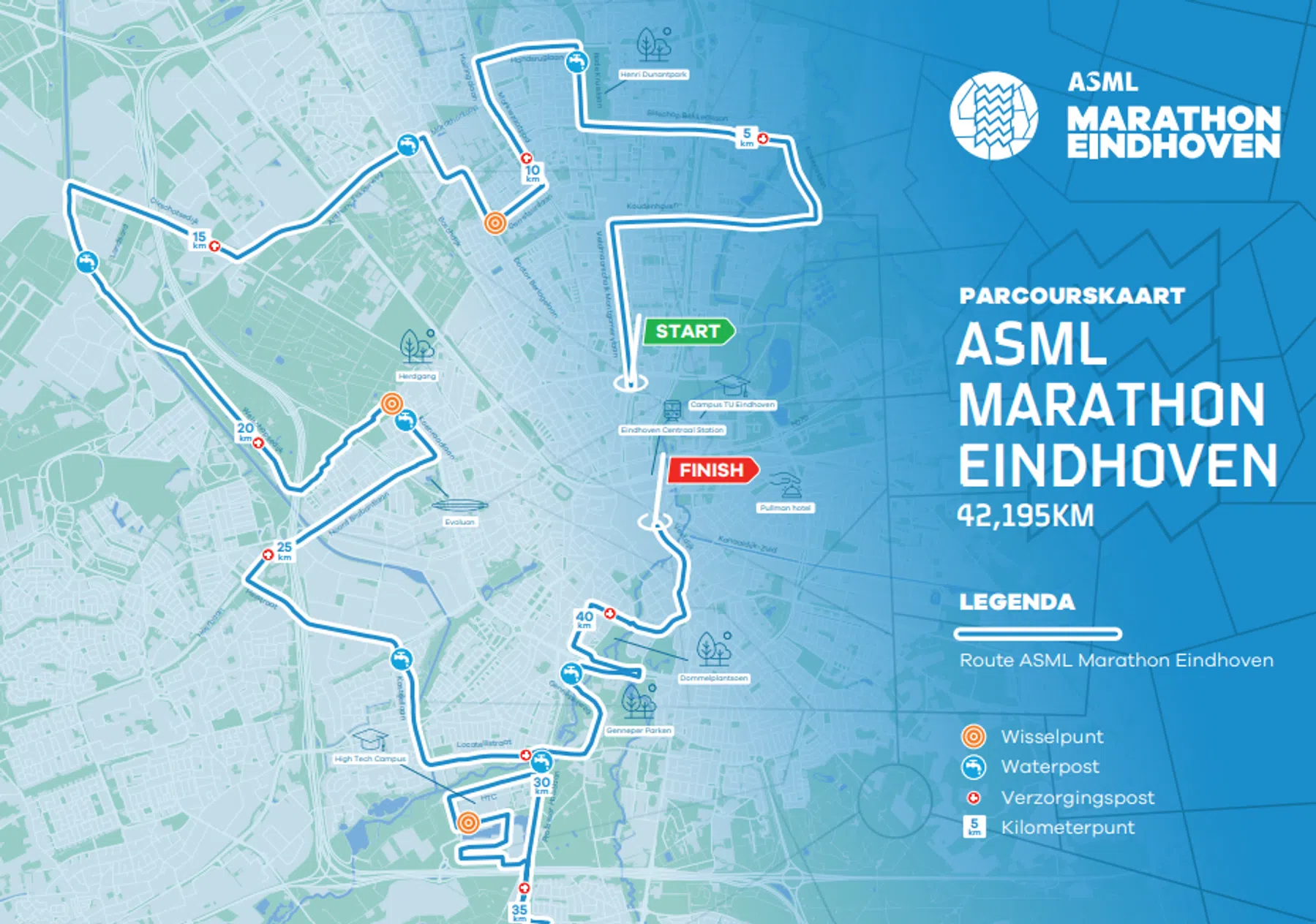 Route Einhoven Marathon 2025
